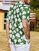 YXLUOKY St Patricks Day Shirt Men Green Short Sleeve Funny Golf Polo Irish Gifts(Green,XL)