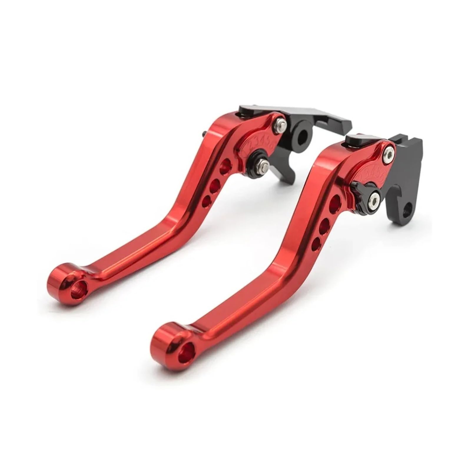 ZAFFYY for YAM&AHA MT07 MT10 FZ8 XSR700 XSR900 Tenere700 Motorcycle Accessories CNC Short/Long Brake Clutch Levers Ajustable(RED 147MM)
