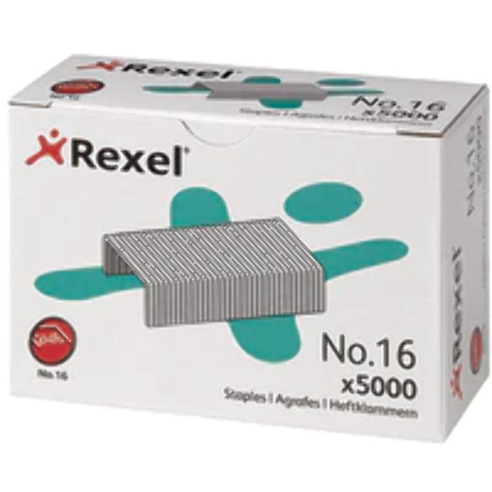 Rexel 16 Staples 6mm Ref 06010 - Pack 5000