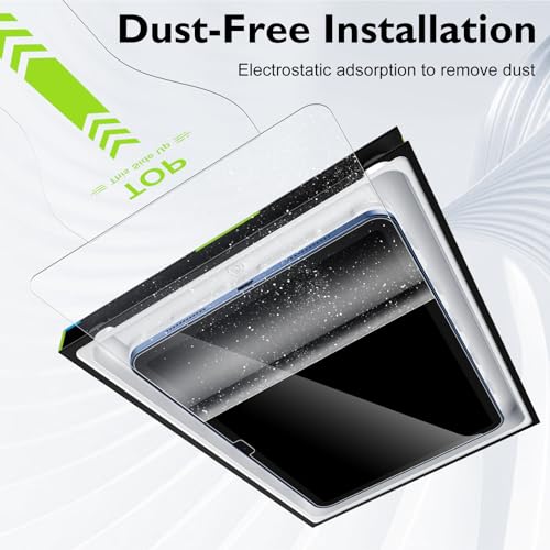 Protector de pantalla vidrio templado Esanik para iPad 11" 2 unidades miniatura 3