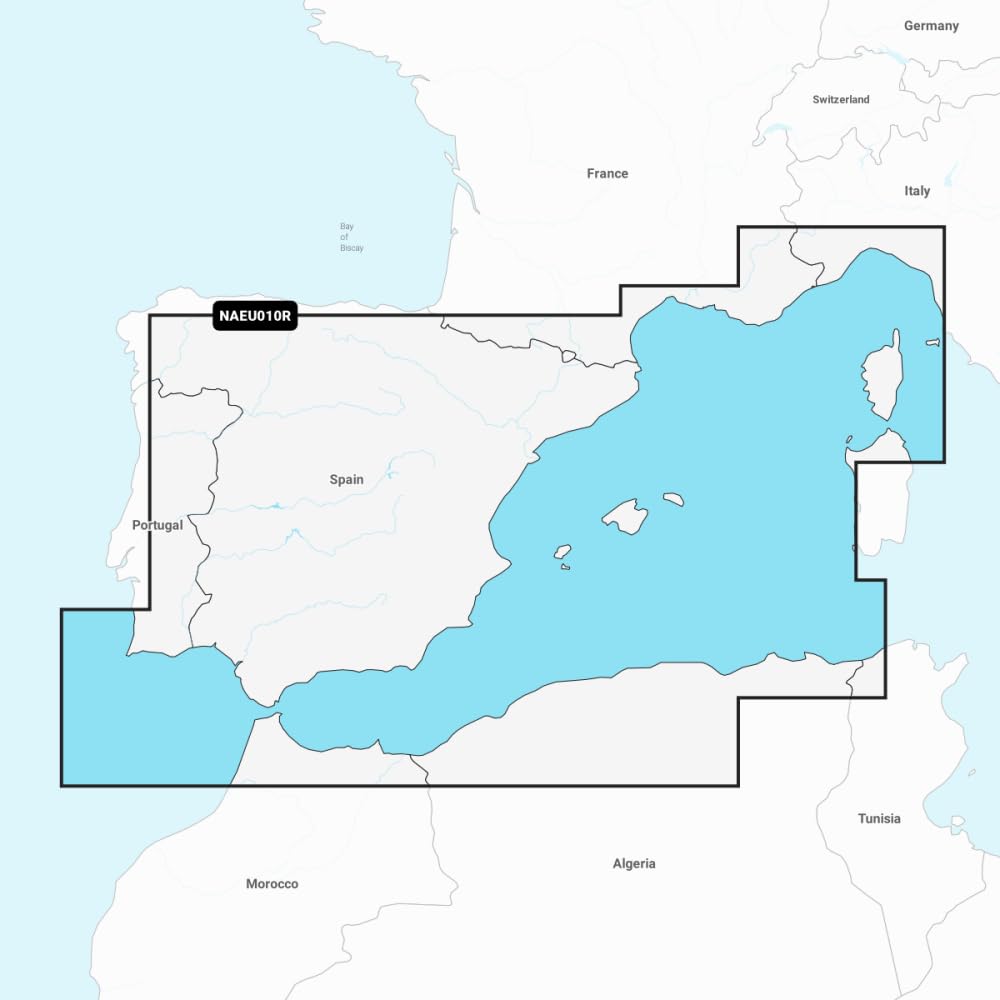 NAVIONICS NAEU010R - Spain, Mediterranean Coast EU010R - Regular