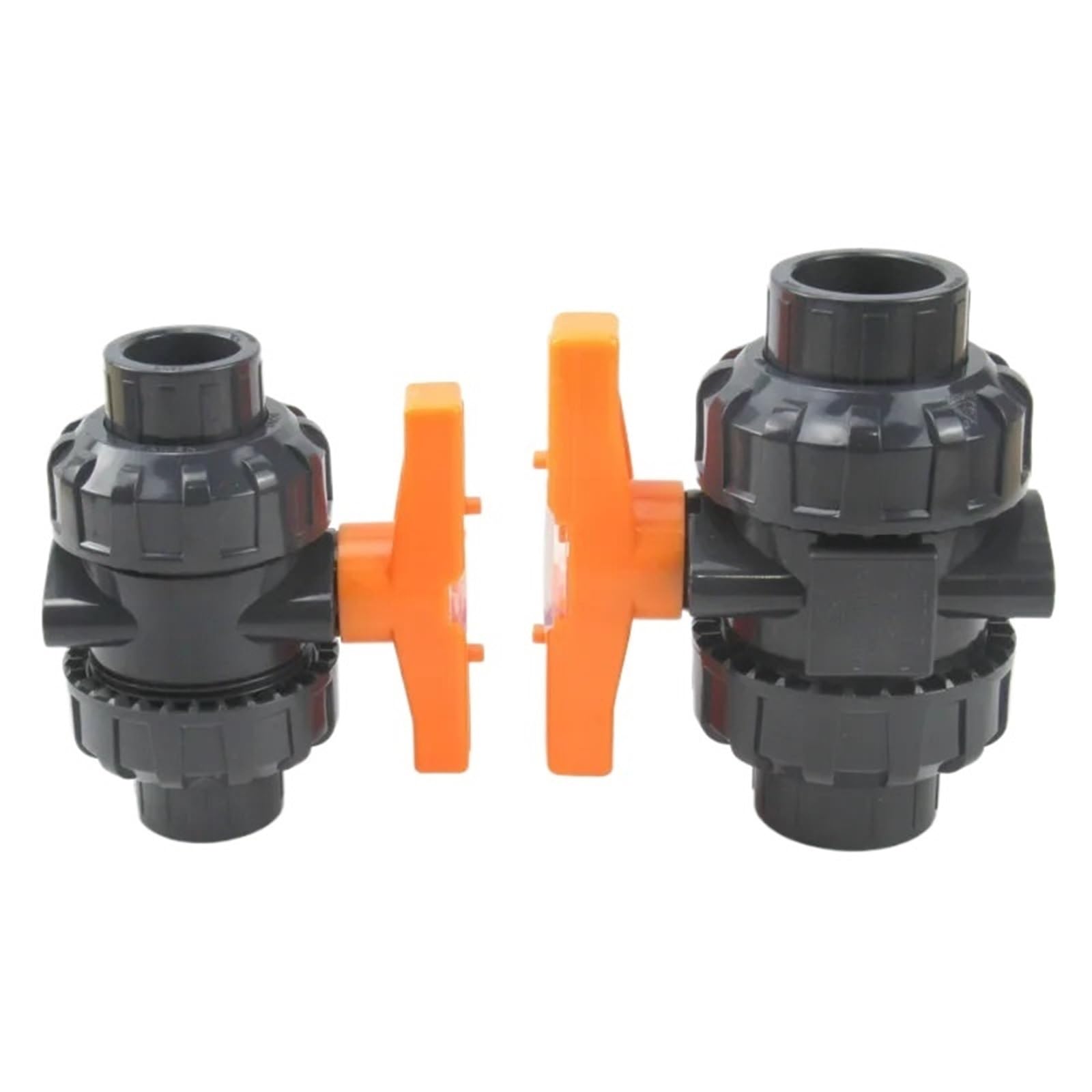 1Pcs Big Size Inner Dia.75-110mm PVC Ball Valve Double Union True Aquarium Garden Irrigation Water Pipe Fittings Connector