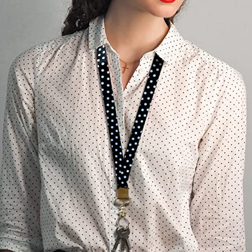 Yamahiko Long Neck Lanyard For Keys, Leather Lanyard Keychain With Metal Clasp, Key Rings And Buckle, Id Badge Key Lanyard For Men Women, Neck Lanyard Strap For Car Keys Keychain Card Holder #TOP6