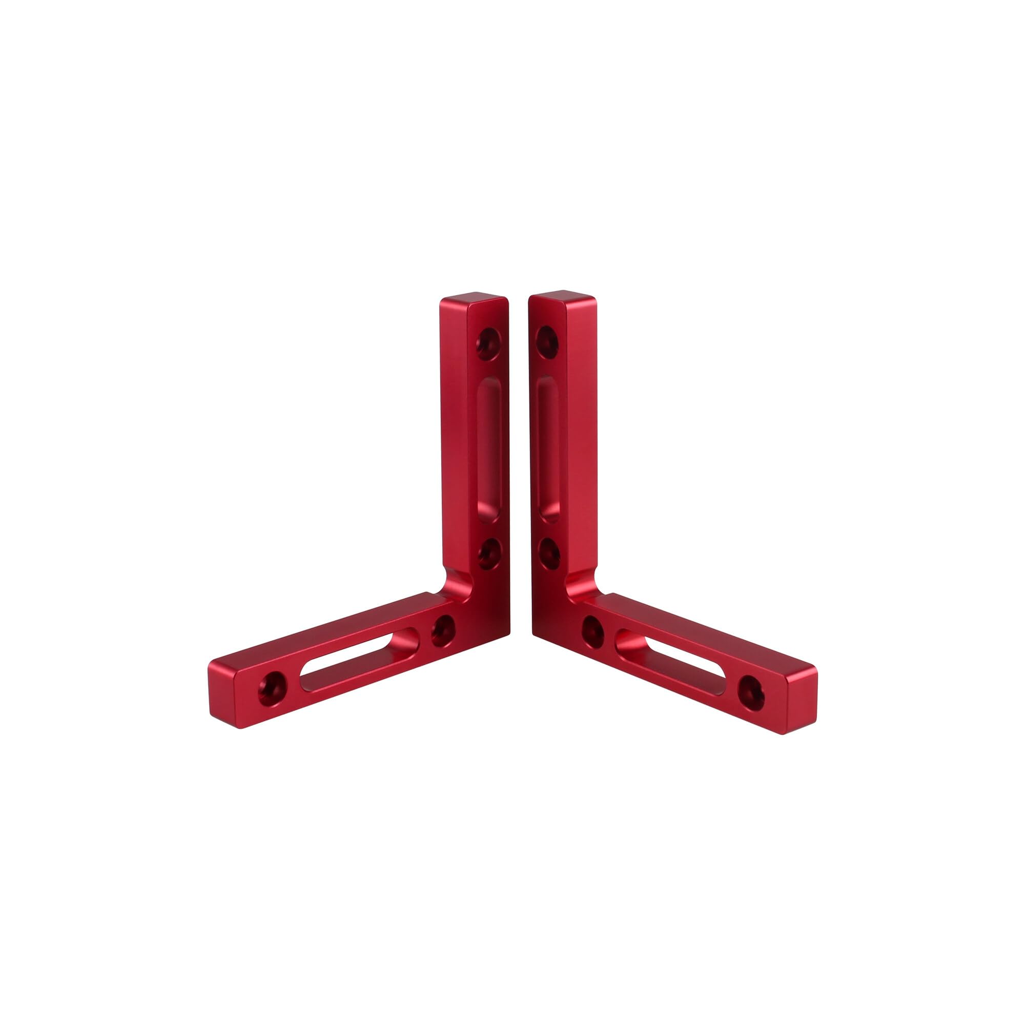 CNCYEAH 4 morsetti ad angolo di posizionamento a 90 gradi, tenditore angolare 120 x 120 mm, angolo retto, righello di posizionamento, angoli di tensione, morsetti in legno per scatole, cornici