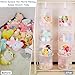 Basumee Stuffed Animals Net or Hammock 2 Pcs Stuffed Animals Storage Toy Net Hammock for Plushies Storage Organizer Mesh Kids Girls Room Decor, White, 4 Tiers