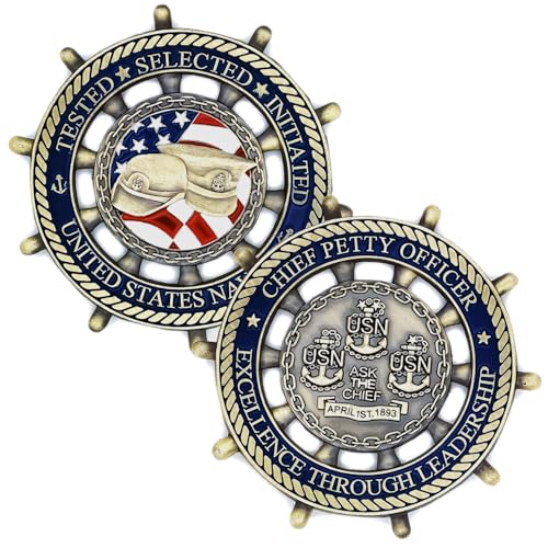 Pièce militaire marine américaine Sailor's Creed challenge coin militaria US Navy