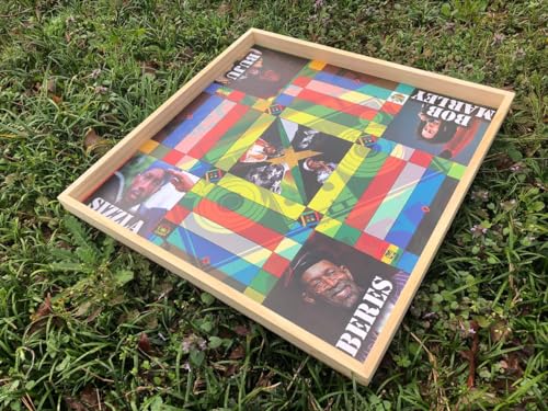 Jamaicanludo JMLRL01A Jamaican Ludo Reggae Legends Edition | Ideal Gift Idea | Dad Birthday | Mom Birthday | Grandparents Gift | Outdoor Events | Family Game Night | Board Game Fun Multiplayer thumb #3