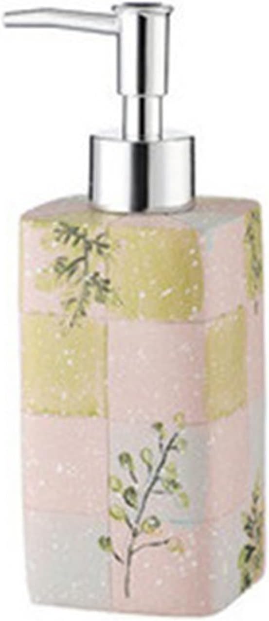 Soap Dispenser Bathroom Liquid Soap Dispenser Resin Shampoo Bath Lotion Bottle Material Press The Pump Head Hotel Empty Press Pump Bottles (Color : Style 4) (Style 6)