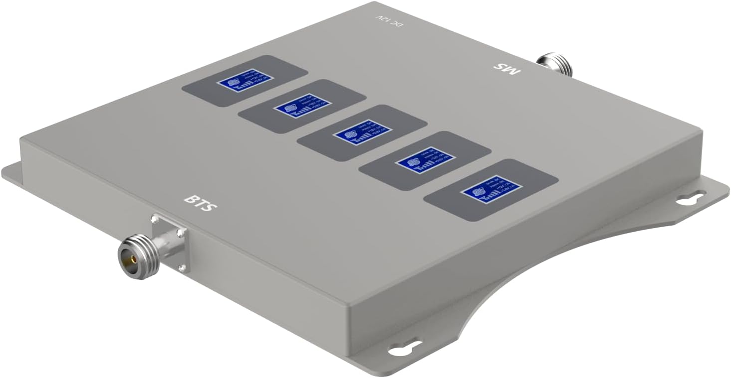 Cell Phone Booster for Home | Up to 5,500 sq ft | Boost 5G 4G LTE & 3G Signals on Band 2 4 5 12 13 17 | Compatible with All US&CA Carriers - Verizon,ATT, T-Mobile & More | FCC Approved