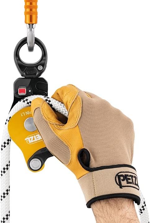 PETZL, Spin L1, Simple Pulley With Very High Output With Walker, Yellow, One Size, Unisex-Adult - Image 5