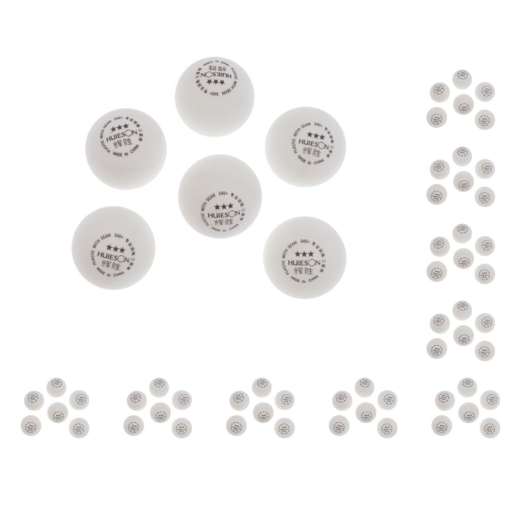6 Palle da ping pong a 3 stelle da 40+mm per allenamento avanzato/competizione