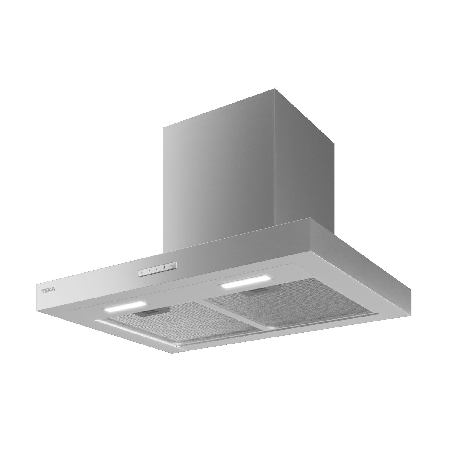 TEKA Campana Decorativa de Pared, 3 Velocidades, Acero Inoxidable, 70 cm