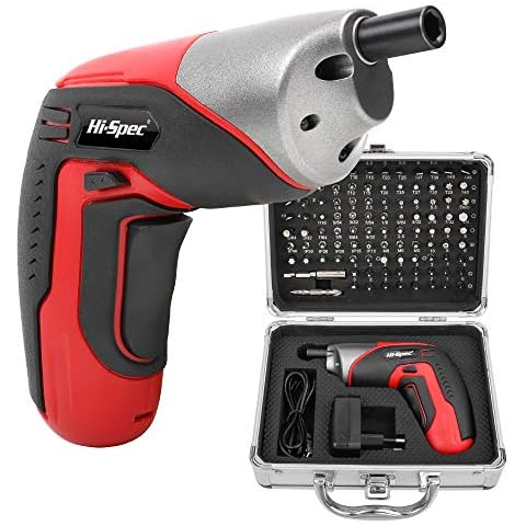 Hi-Spec 3.6V Cordless Electric Screwdriver Set Cover