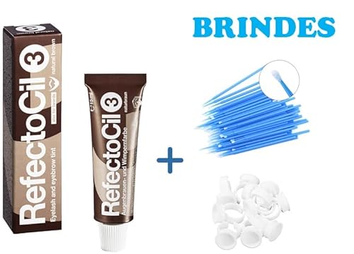 Coloração de Cílios e Sobrancelhas RefectoCil 3.0 Castanho Natural