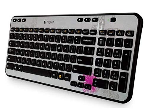 Logitech K360 (Fuschia Burst)Carbon Neutral Certified by SCS Global Services