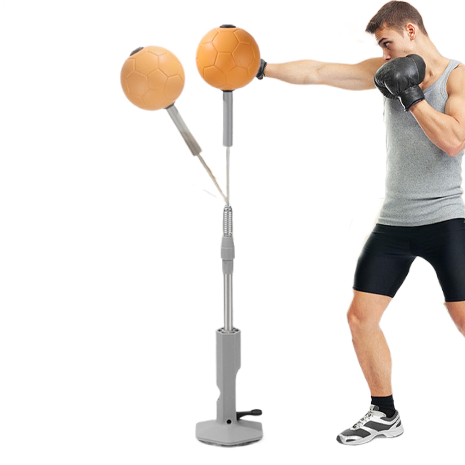 Speed-Ball Höhenverstellbarer Starker Saugnapf Hand-Auge-Koordination | Punchingball für Heimfitnessstudio und Zuhause Boxtraining Fitness Workout Übungen Geschwindigkeit Reflex Schlagtraining Übu