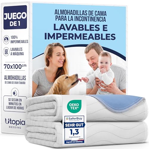 Utopia Bedding Protectores de Cama 70 x