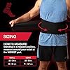 MUELLER Sports Medicine Adjustable Back Brace, Ideal for Upper and Lower Back Pain, Relief & Support for Men and Women, Strains, Sciatica, Scoliosis, Black, One Size