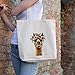 Alpaca Tote Bag - Alpaca Lover Gift - Alpaca Totes -Handmade Totes - Llama Canvas Totes - Llama Reusable Shopping Bag - Gifts for Mom - Shoulder Bag - Grocery Bag - Handbag - Beach Bag