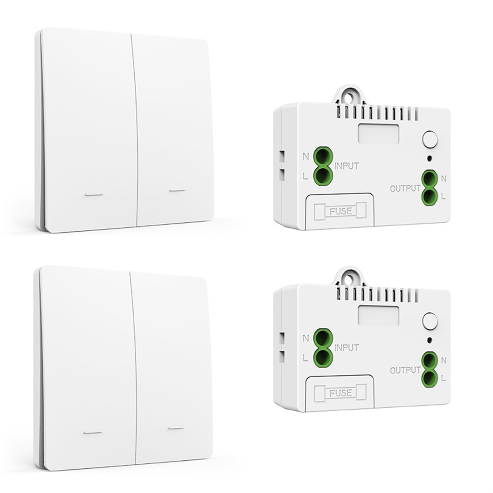 Télécommande domestique sans fil AVIMYA interrupteur mural étanche double gang