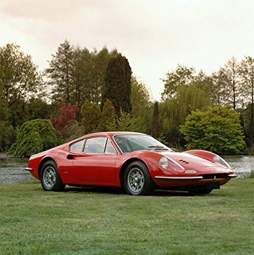 希少brumm ferrari d 246 Fiat Coppa 1904 2台 Posterazzi 1969 Ferrari 246 GT Dino 2.4 Litre V6 mid-Engine