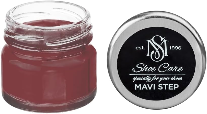 Nutritive Leather Spray - NCS S 5030-R Amaranth Hue - Deep Conditioning & Shoe Color Restoration for Smooth Leather by MAVI STEP - 1.70 fl oz / 50 ml