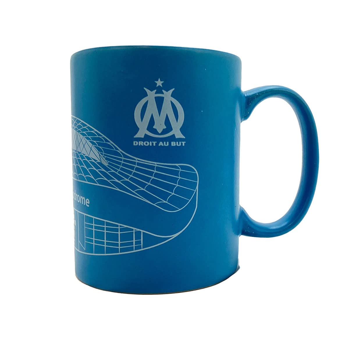BYUP Ceramic Mug 250 ml Olympic Marseille Velodrome Blue