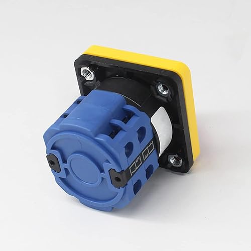 Miniatura 2 de 1 interruptor selector de cambio universal, interruptor de alimentación dual, 3 posiciones 8 terminales, interruptor de transferencia de potencia,