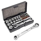 Alltrade Kilimanjaro Cycle Series 30 Piece Bicycle Socket Set, Ratchet Wrench and Bits, Bike Tool Kit - 910547ECE