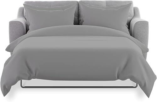 Miniatura 5 de Juego de sábanas para sofá cama  Juego de 4 sábanas para sofá cama  Sábanas para sofá cama  Sábanas de sofá cama 100% microfibra cepillada para sofá