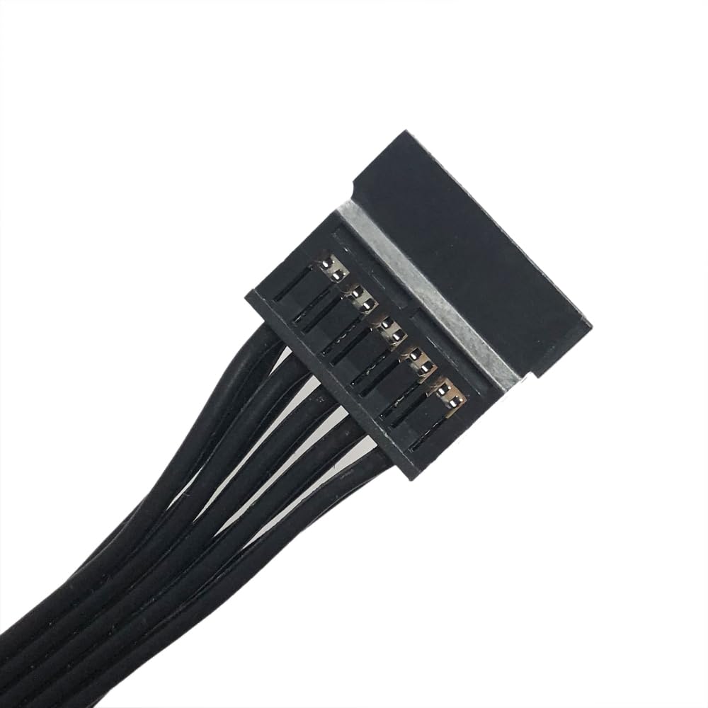 Câble D'alimentation SATA 6 Broches Vers 3 X SATA - Pour Alimentations Seasonic/Antec Spécifiques - Longueur 18,7 Pouces - Pour Mining, Disques Durs - 8