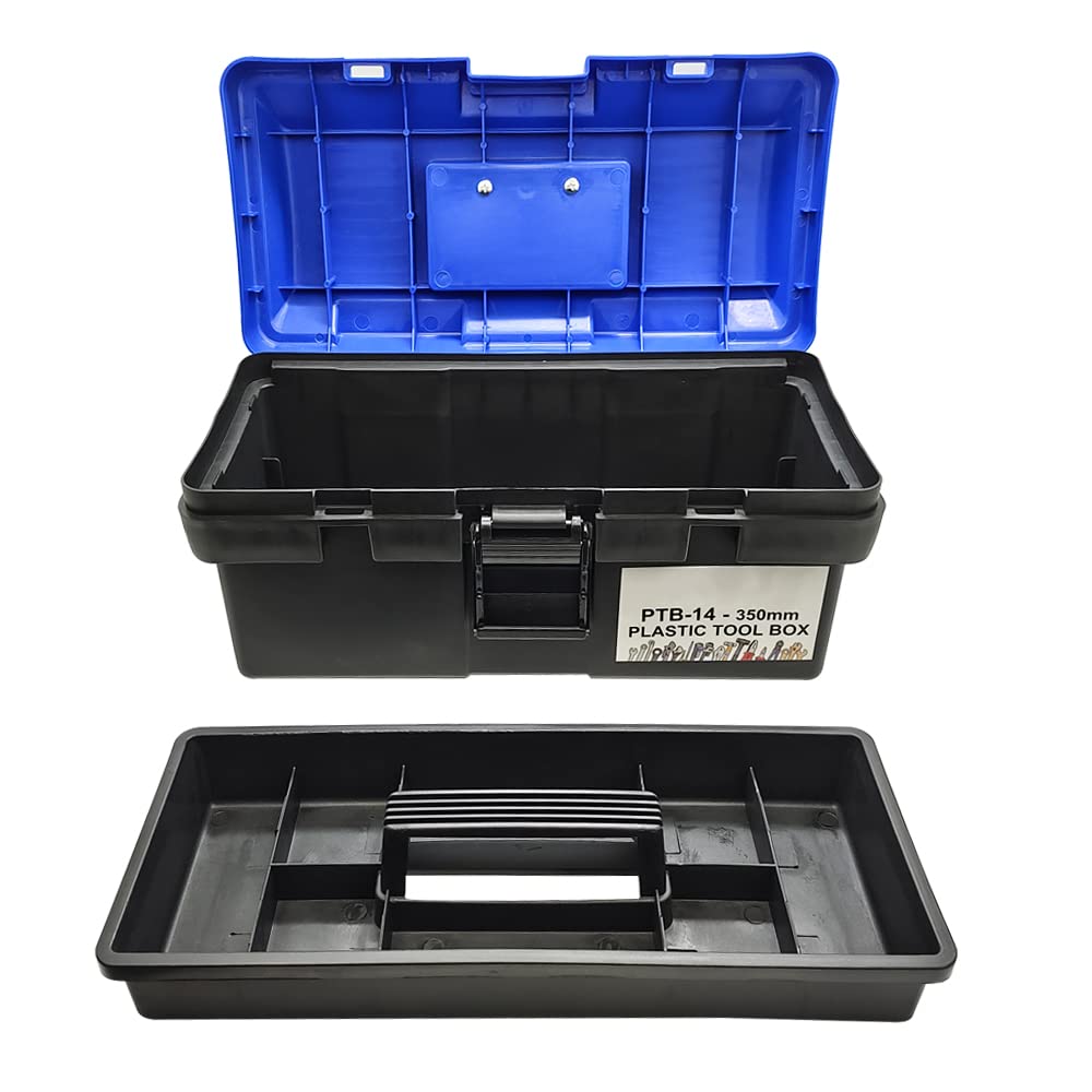 Volo 14" Plastic Tool Box (175 * 175 * 350mm) (B07TQHLL4H) Amazon Price History, Amazon Price Tracker