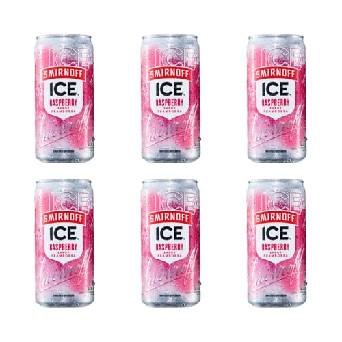 Vodka Smirnoff Ice Raspberry 269ml - Pack 6 unidades