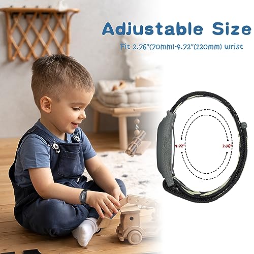 Niboow [2 Pack Nylon Wristband Compatible with Apple AirTag - Image 4