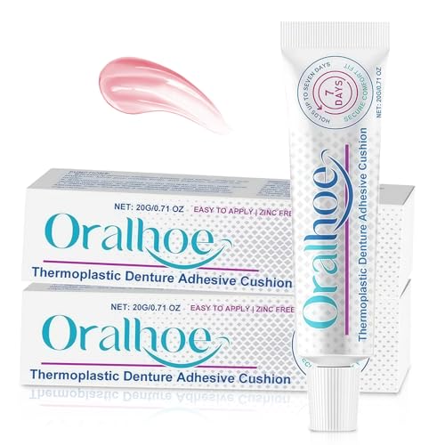 2x15g Adhésif Pour Prothèses Dentaires,Colle Prothèse Dentaire Extra Pratique Pour Dentier