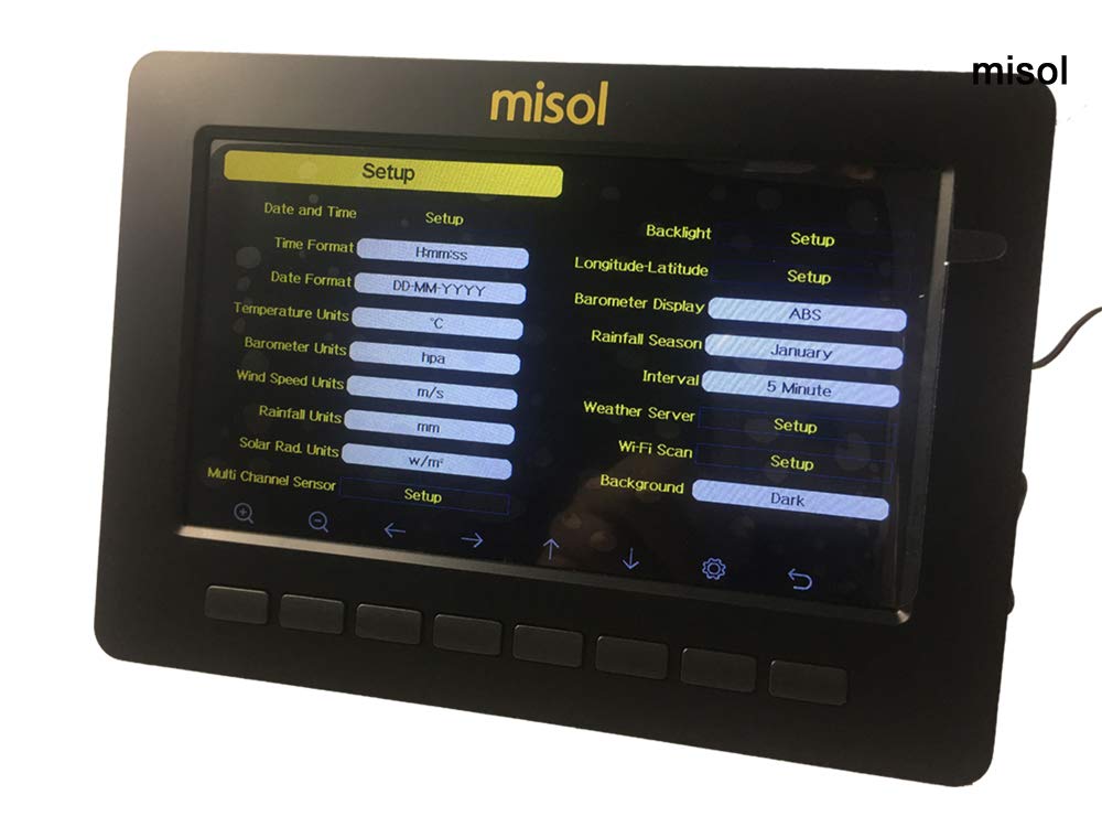 MISOL Wireless Weather Station Connect to WiFi, Upload Data to Web (wunderground)/La estación meteorológica inalámbrica se Conecta a WiFi, Carga Datos a la Web (wunderground)