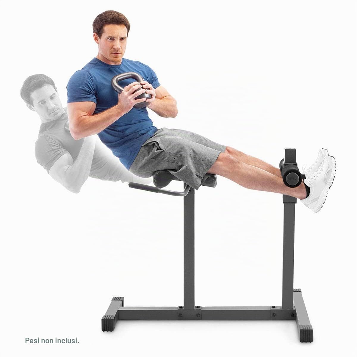 Marcy JD3.1 Hyperextension Bench - Sedia Romana Regolabile