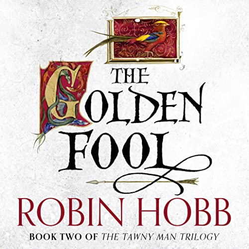 Diseño de la portada del título The Golden Fool Book 2