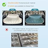 Ciremiv Auto Matratze mit Doppelseitiger, Dicker Beflockung,Auto Luftmatratze mit Pumpe und Eingebautem Kissen/Auslaufsichere, Bequeme, Langlebige Autobett,Car Bed für Autocamping, Roadtrip