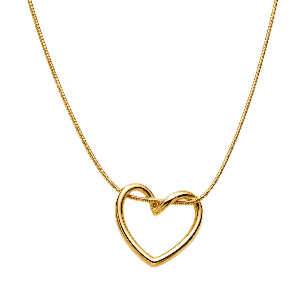 Open Heart Pendant| Stylish Gift for Birthday Anniversary.-image-33