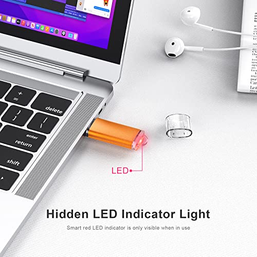 K&Zz 5 Pack 64Gb Flash Drive 64 Gb Usb Flash Drives Usb 2.0 Thumb Drive Gig Zip Drive Stick 64G Flash Memory Stick Jump Drives For Pc Laptop, Multicolored #TOP2