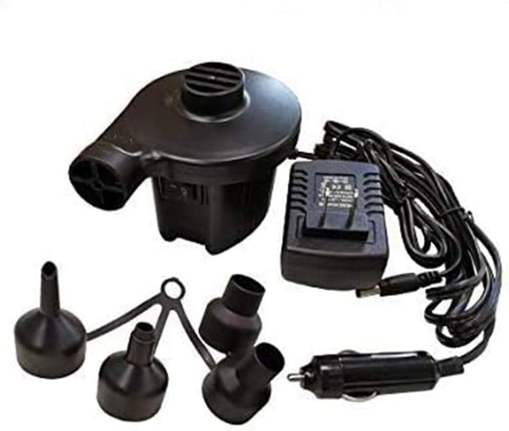 Berocia 6.56ft Electric Air Pump Air Mattress Pump Car