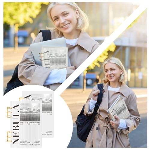 Classeur A5 acrylique Maitys rigide pour protéger vos notes sans les froisser - 7