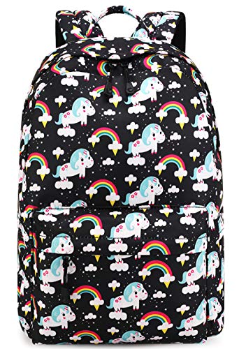 Mochila Unicornio Niña Escolar Impermeable para Preescolar Infantil Pequeñas Niño