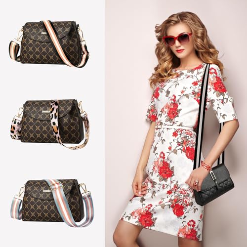 Image of Purse Straps Replacement Crossbody Straps for Purses,Wide Shoulder Strap for Bags Extender Guitar Straps for Handbags