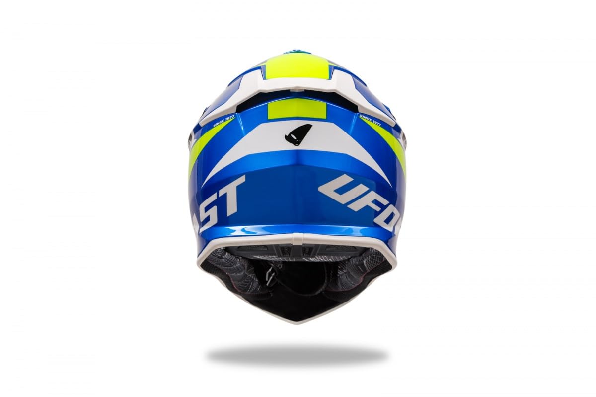 UFO PLAST CASCO INTREPID BLU/GIALLO M