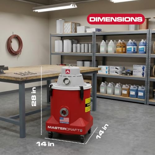 Aspiradora seca compacta HEPA 9 galones 1.3 HP miniatura 6
