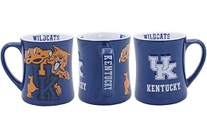 Kentucky Wildcats Ceramic 16 oz Relief 3D Mug – Wildcats Pride in Every Sip