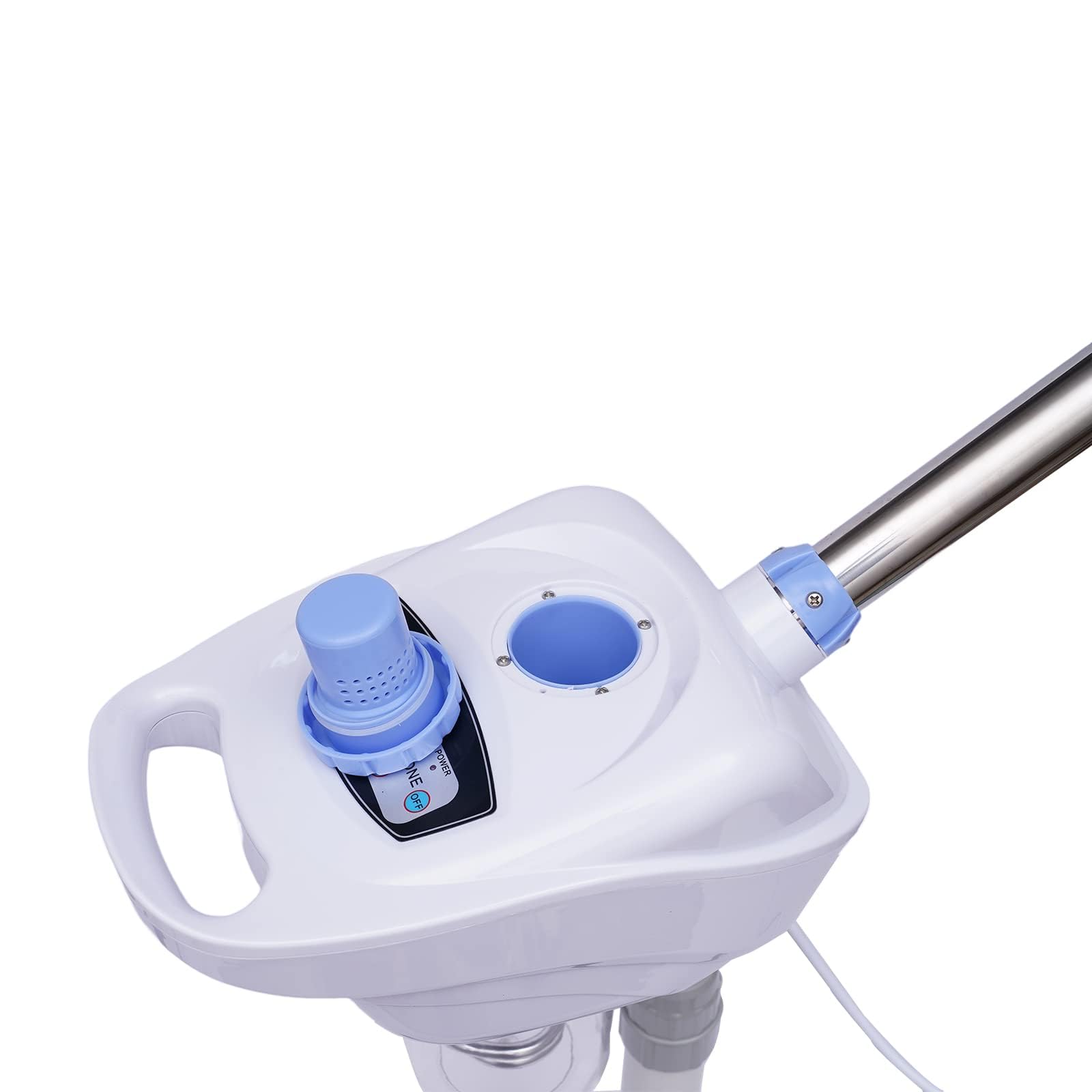 Vaporizador facial de ozono 2 en 1, 750 W, vaporizador vertical, vapor, sauna facial, SPA, cuidado facial, pulverizador para salón y hogar