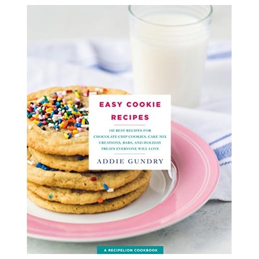Easy Cookie Recipes: 103 Best Recipes for Chocolate Chip Cookies, Cake Mix Creations, Bars, and Holiday Treats Everyone Will Love (RecipeLion)